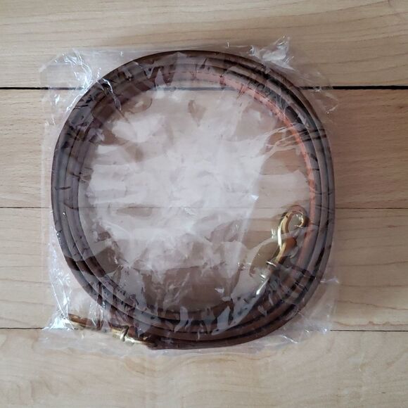 NEW * BRAHMIN Olivia Caramel Hampshire Italian Leather Crossbody Satchel Bag - Picture 11 of 12